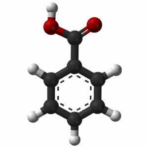Molécula Ácido benzoico