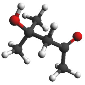 Molécula Alcohol Diacetona