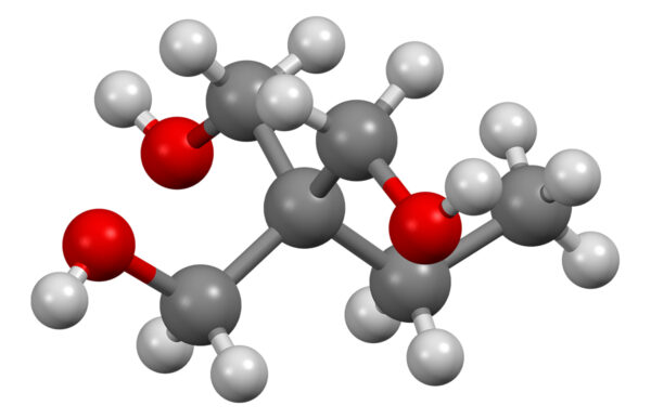 Molécula Trimetilolpropano